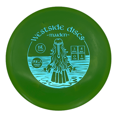 Westside Discs Maiden Westside Discs Maiden - BT Hard / 173g - Green (Teal Foil) - Skyline Disc Golf