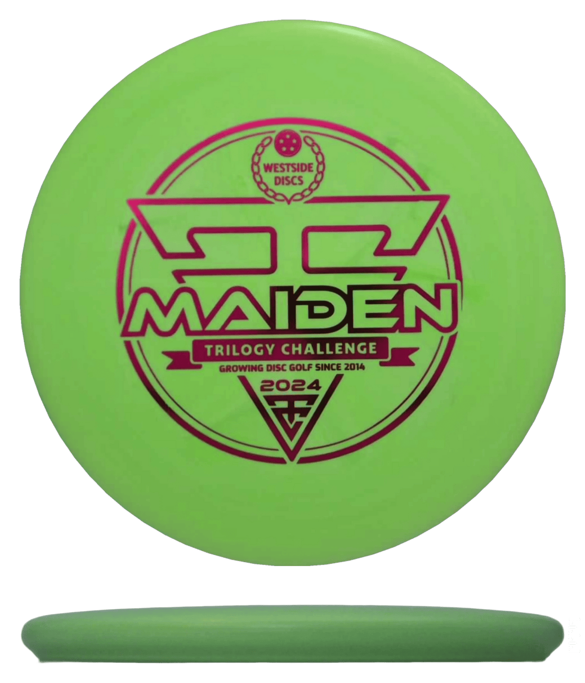 Unstamped - Lime (Red Foil) Origio Westside Discs Maiden - Skyline Disc Golf
