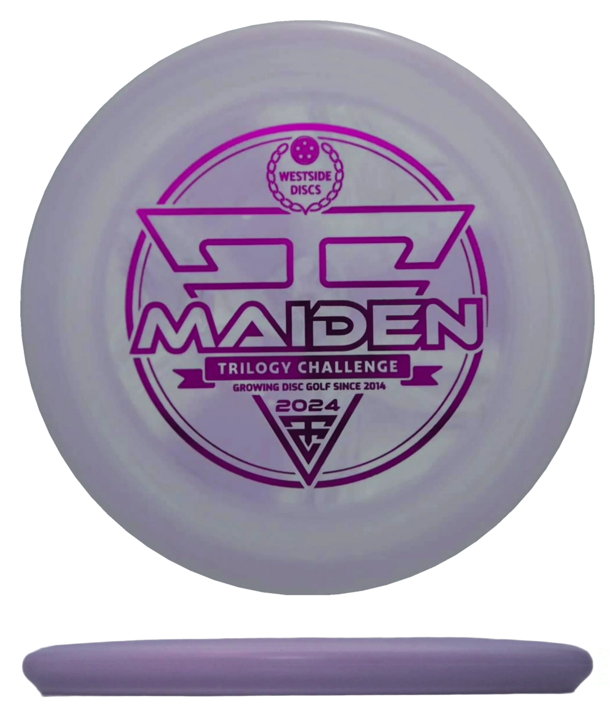 Westside Discs Maiden - Origio / 174g - Lavender (Magenta Foil) - Skyline Disc Golf