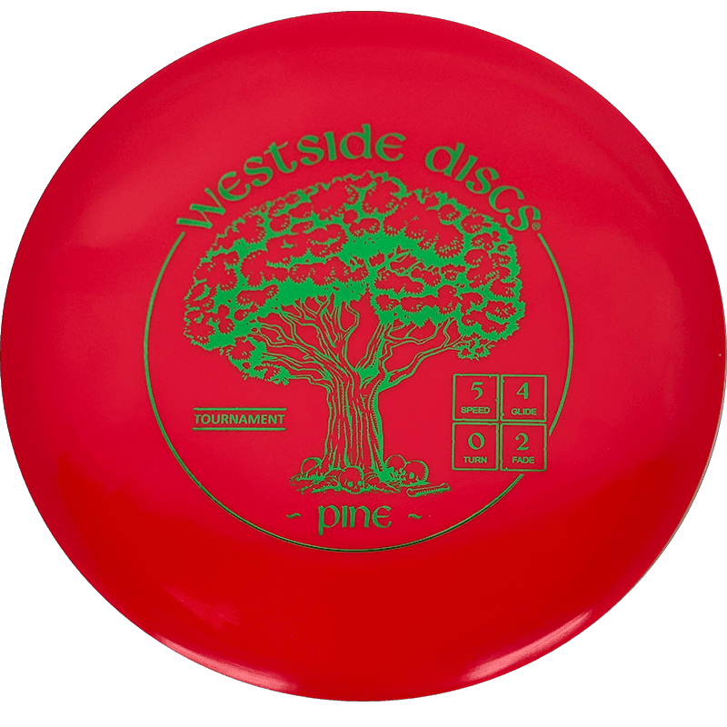 Westside Discs Pine - Tournament / 177g - Red (Green Foil)