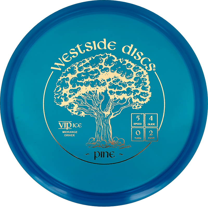 Westside Discs Pine Westside Discs Pine - VIP Ice / 177g - Blue (Gold) - Skyline Disc Golf