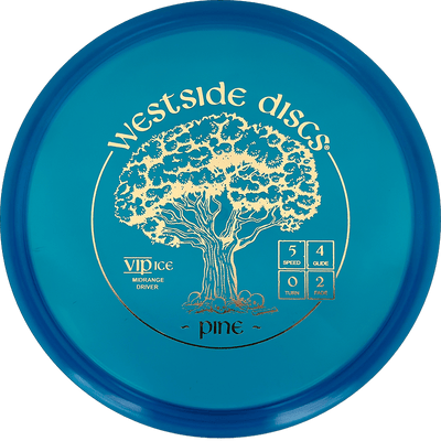 Westside Discs Pine Westside Discs Pine - VIP Ice / 177g - Blue (Gold) - Skyline Disc Golf