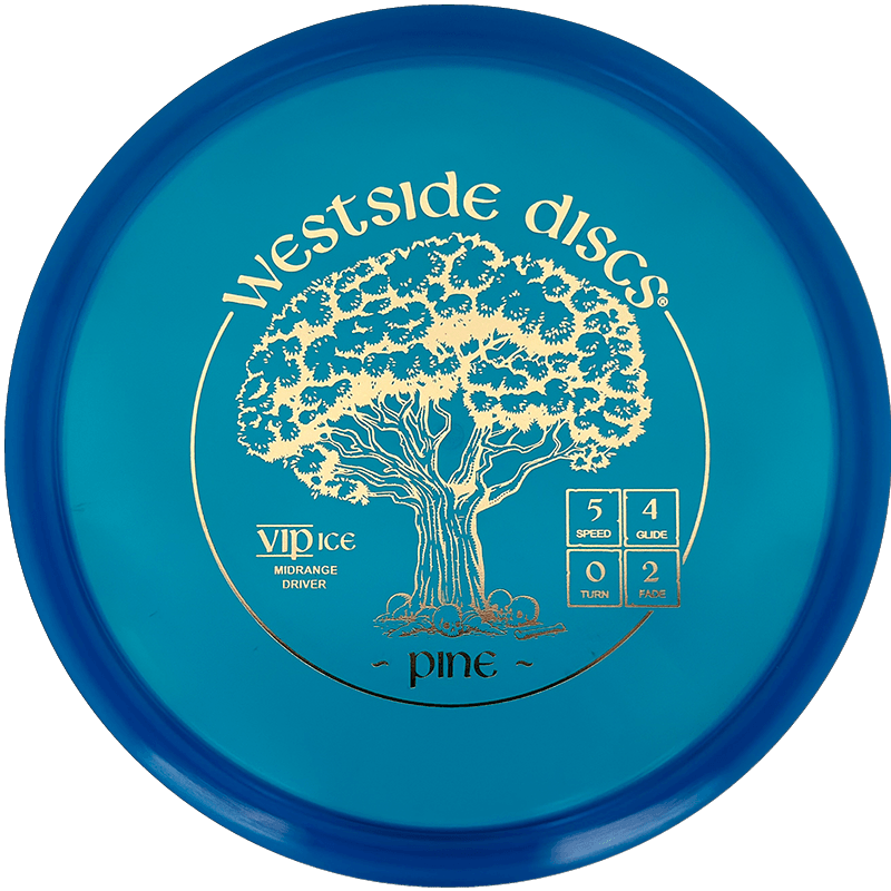 Westside Discs Pine Westside Discs Pine - VIP Ice / 178g - Blue (Gold) - Skyline Disc Golf