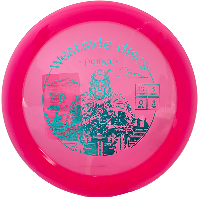 Westside Discs Prince Westside Discs Prince - VIP / 169g - Pink (Blue Green) - Skyline Disc Golf