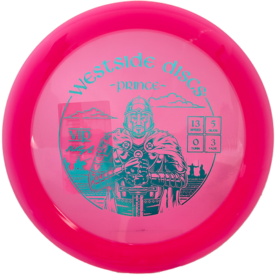 Westside Discs Prince Westside Discs Prince - VIP / 169g - Pink (Blue Green) - Skyline Disc Golf