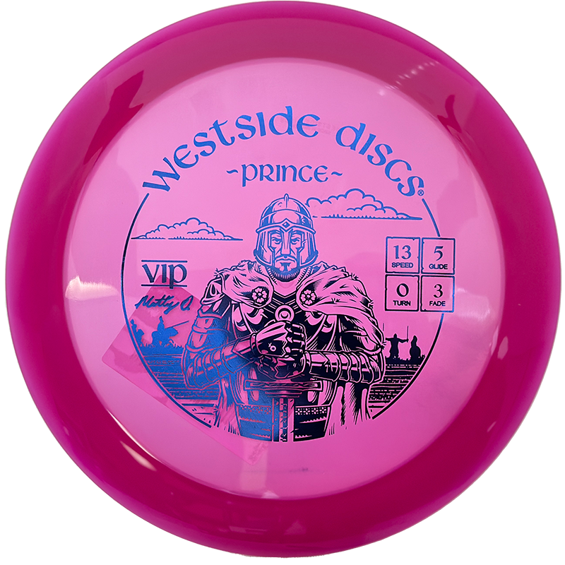 Westside Discs Prince Westside Discs Prince - VIP / 175g - Red Wine (Royal Blue) - Skyline Disc Golf