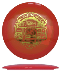 176g - Orange (Gold Foil) VIP Westside Discs Sampo - Skyline Disc Golf