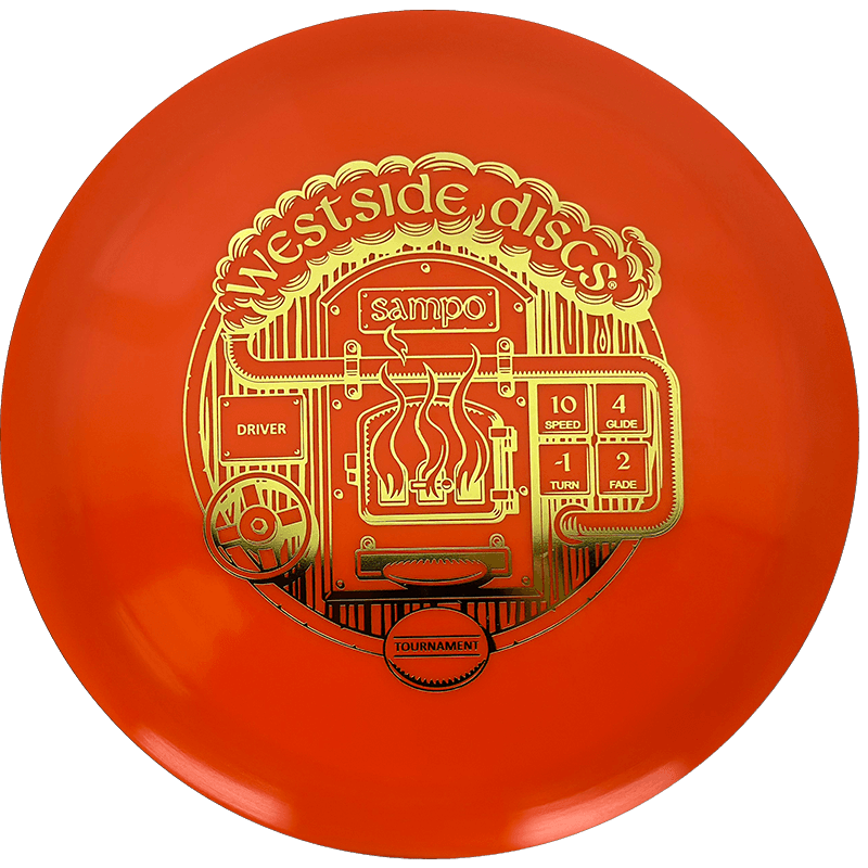 Westside Discs Sampo Westside Discs Sampo - Tournament / 170g - Orange (Gold) - Skyline Disc Golf