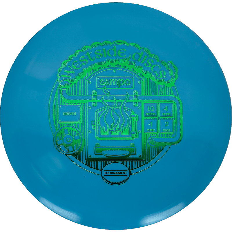 Westside Discs Sampo Westside Discs Sampo - Tournament / 173g - Blue (Green Foil) - Skyline Disc Golf