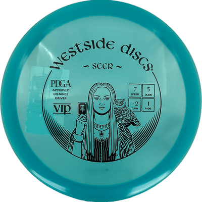 Westside Discs Seer Westside Discs Seer - VIP / 174g - Blue (Black) - Skyline Disc Golf