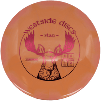 Westside Discs Stag - Tournament Burst / 175g - Orange Burst (Crimson Foil) *035* - Skyline Disc Golf