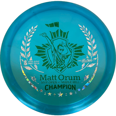 Westside Discs Stag Westside Discs Stag - VIP-X Chameleon - Matt Orum MVP Open Champion / 173g - Light Blue (Green/Silver Shatter) - Skyline Disc Golf