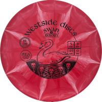 173g - Red Burst (Black) *1009* BT Medium Burst Westside Discs Swan 1 Reborn - Skyline Disc Golf
