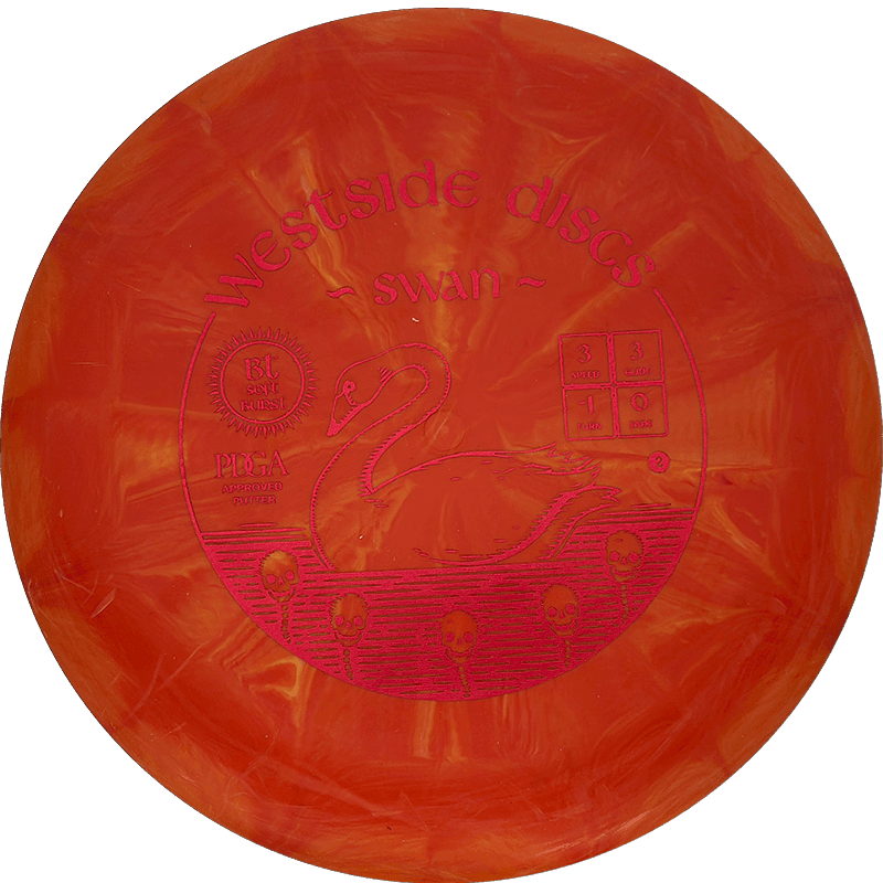 Westside Discs Swan 2 - BT Soft Burst / 173g - Red Orange (Red Foil)