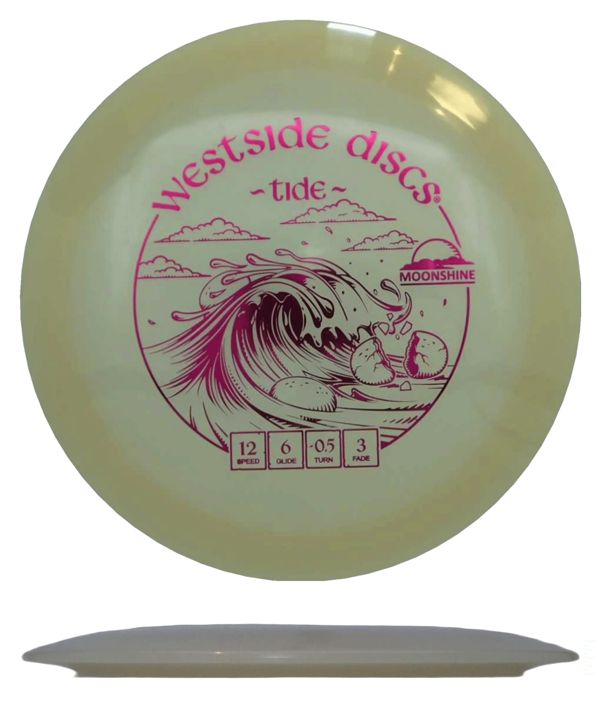Westside Discs Tide - VIP Moonshine / 173g - Glow (Red Foil) - Skyline Disc Golf