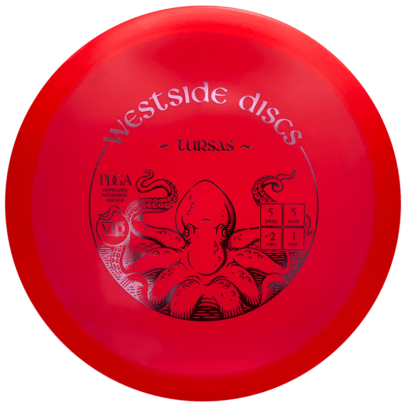 Westside Discs Tursas Westside Discs Tursas - VIP / 173g - Red (Lavender Foil) - Skyline Disc Golf