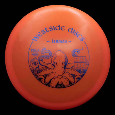 Westside Discs Tursas Westside Discs Tursas - VIP / 180g - Orange (Blue Foil) - Skyline Disc Golf