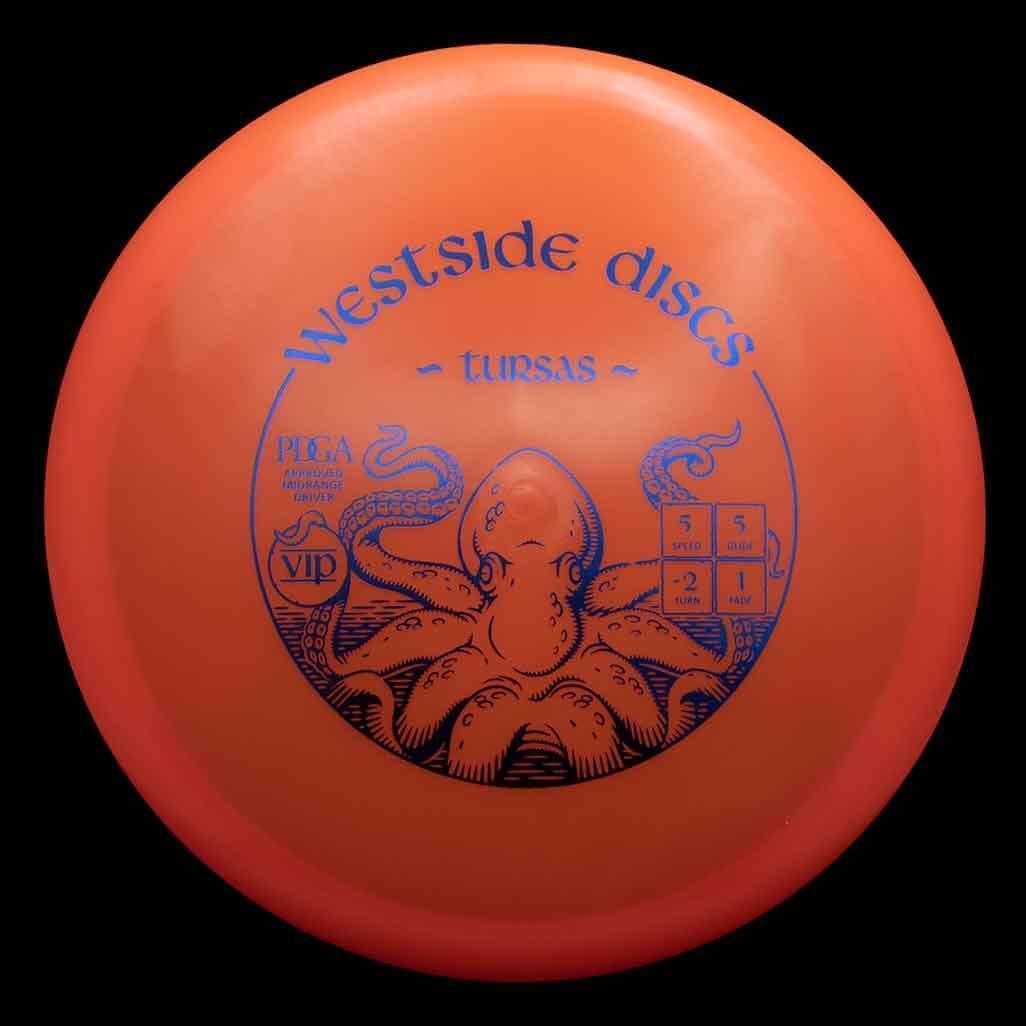 Westside Discs Tursas - VIP / 180g - Orange (Blue Foil) - Skyline Disc Golf