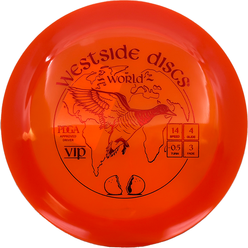 Westside Discs World Westside Discs World - VIP / 173g - Orange (Red Orange) - Skyline Disc Golf