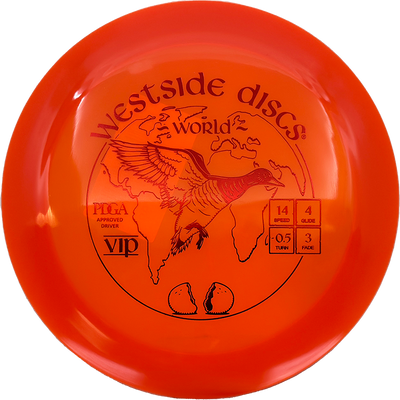 Westside Discs World Westside Discs World - VIP / 173g - Orange (Red Orange) - Skyline Disc Golf