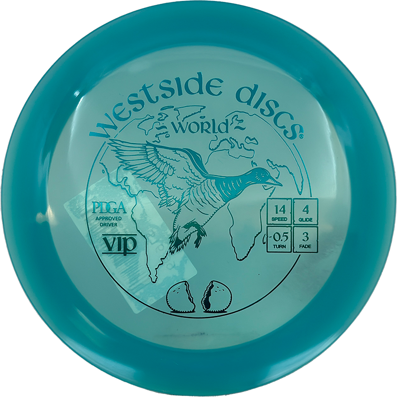 Westside Discs World Westside Discs World - VIP / 174g - Blue (Blue Green) - Skyline Disc Golf