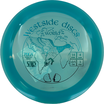 Westside Discs World Westside Discs World - VIP / 174g - Blue (Blue Green) - Skyline Disc Golf