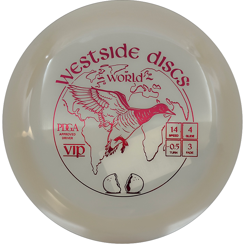 Westside Discs World Westside Discs World - VIP / 178g - Pearl (Red) - Skyline Disc Golf