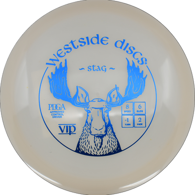 Westside Discs Stag Westside Discs Stag - VIP / 174g - Pearl (Royal Blue) - Skyline Disc Golf