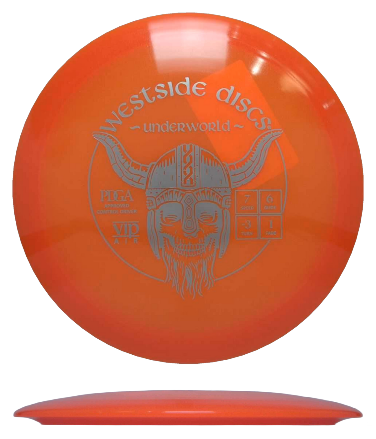Westside Underworld - VIP Air / 157g - Orange (Silver) - Skyline Disc Golf