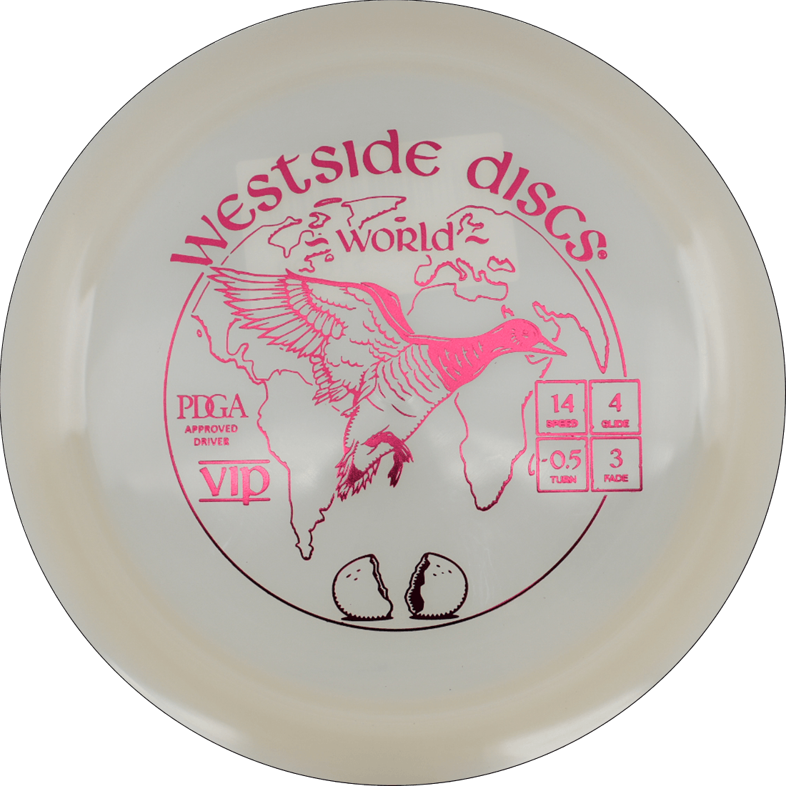 Westside Discs World - VIP / 178g - Pearl (Red) *095*