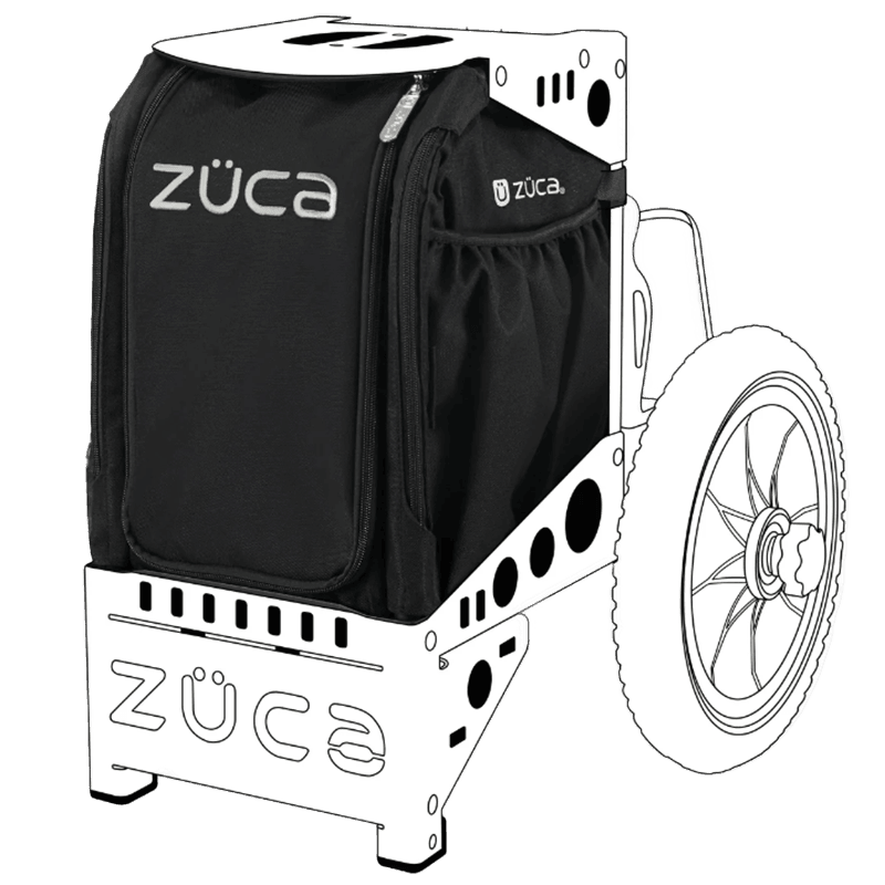 Zuca Compact Cart Insert Bag - Black
