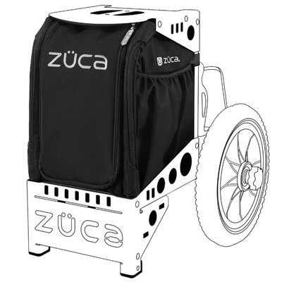 Zuca Compact Cart Insert Bag Zuca Compact Cart Insert Bag - Black - Skyline Disc Golf