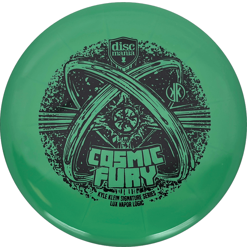 175g - Green (Black - Cosmic Fury) Lux Vapor - Kyle Klein Signature Series Discmania Logic - Skyline Disc Golf