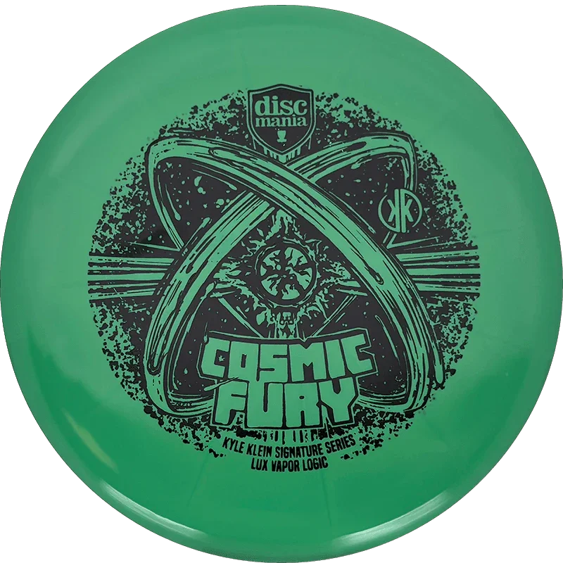 Discmania Logic - Lux Vapor - Kyle Klein Signature Series / 175g - Green (Black - Cosmic Fury) - Skyline Disc Golf