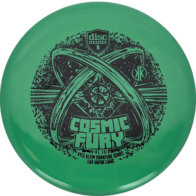 Discmania Logic Discmania Logic - Lux Vapor - Kyle Klein Signature Series / 175g - Green (Black - Cosmic Fury) - Skyline Disc Golf