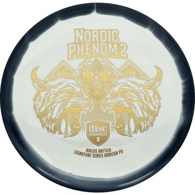 Discmania PD Discmania PD - Horizon (Nordic Phenom 2) / 171g - White w/ Black Rim (Gold) - Skyline Disc Golf