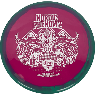 Discmania PD Discmania PD - Horizon (Nordic Phenom 2) / 173g - Pink w/ Teal Rim (White) - Skyline Disc Golf