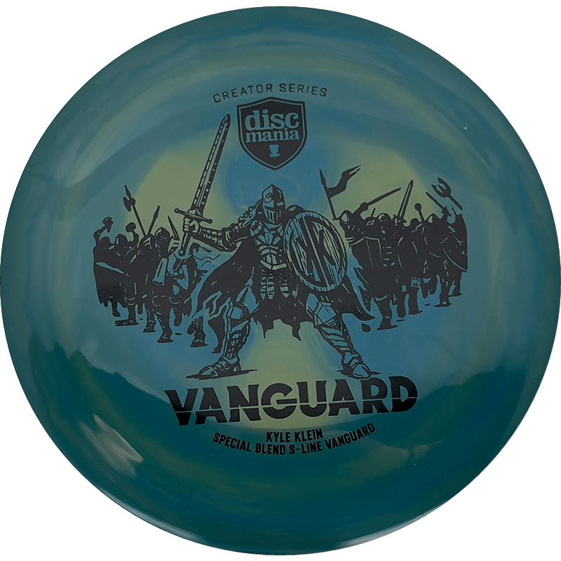 Discmania Vanguard - Kyle Klein Creator Series Discmania Vanguard - Kyle Klein Creator Series - Special Blend S-Line / 172g - Dirty Blue Green Swirl (Black) - Skyline Disc Golf