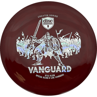 Discmania Vanguard - Kyle Klein Creator Series Discmania Vanguard - Kyle Klein Creator Series - Special Blend S-Line / 173g - Crimson (Chrome) - Skyline Disc Golf