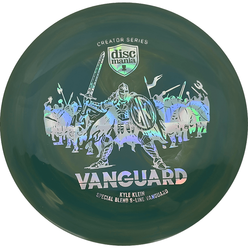 Discmania Vanguard - Kyle Klein Creator Series Discmania Vanguard - Kyle Klein Creator Series - Special Blend S-Line / 173g - Green Swirl (Chrome) - Skyline Disc Golf