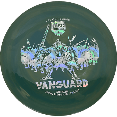 Discmania Vanguard - Kyle Klein Creator Series Discmania Vanguard - Kyle Klein Creator Series - Special Blend S-Line / 173g - Green Swirl (Chrome) - Skyline Disc Golf