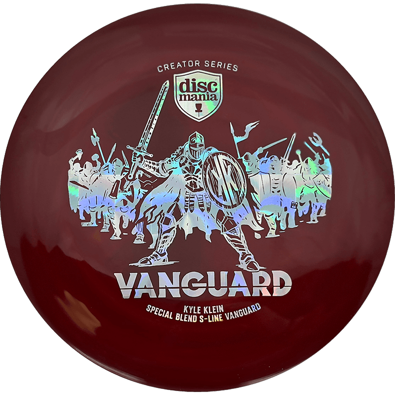 Discmania Vanguard - Kyle Klein Creator Series Discmania Vanguard - Kyle Klein Creator Series - Special Blend S-Line / 174g - Crimson (Chrome) - Skyline Disc Golf