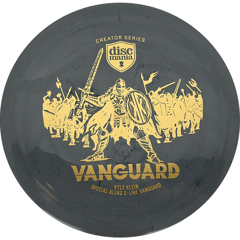 Discmania Vanguard - Kyle Klein Creator Series Discmania Vanguard - Kyle Klein Creator Series - Special Blend S-Line / 174g - Gray Concrete (Gold) - Skyline Disc Golf