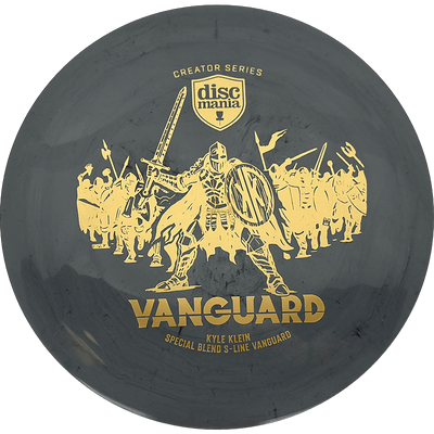 Discmania Vanguard - Kyle Klein Creator Series Discmania Vanguard - Kyle Klein Creator Series - Special Blend S-Line / 174g - Gray Concrete (Gold) - Skyline Disc Golf