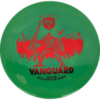 Discmania Vanguard - Special Blend S-Line / 175g - Green Swirl (Red Foil)