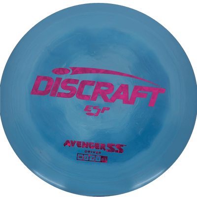 Discraft Avenger SS Discraft Avenger SS - ESP / 173-74g - Blue Swirl (Magenta Shatter) - Skyline Disc Golf