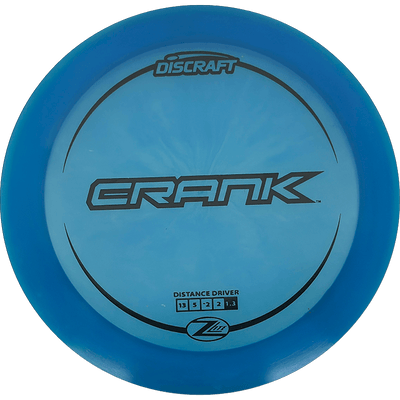 Discraft Crank Discraft Crank - Z Lite / 155-59g - Blue (Black) - Skyline Disc Golf