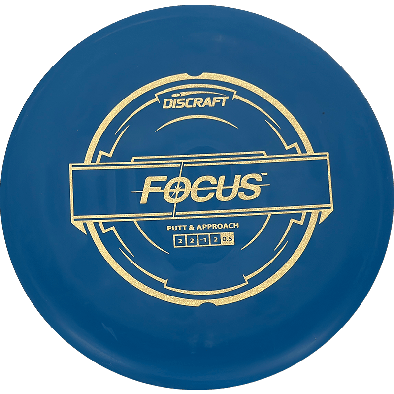 Discraft Focus Discraft Focus - Putter Line / 173g - Blue (Silver Glitter) - Skyline Disc Golf