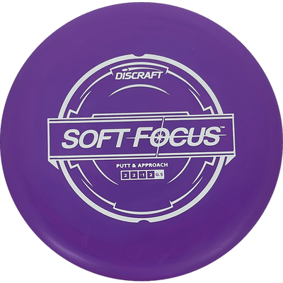 Discraft Focus Discraft Focus - Putter Line Soft / 164g - Purple (Silver) - Skyline Disc Golf