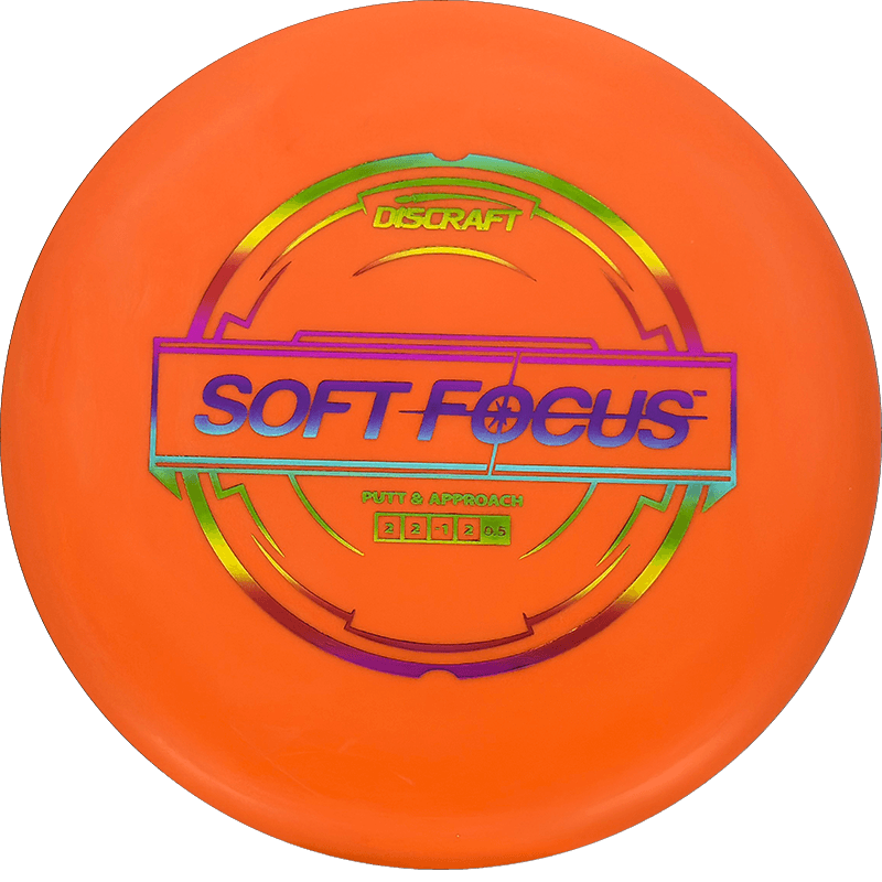 Discraft Focus Discraft Focus - Putter Line Soft / 173g - Bright Orange (Rainbow) - Skyline Disc Golf